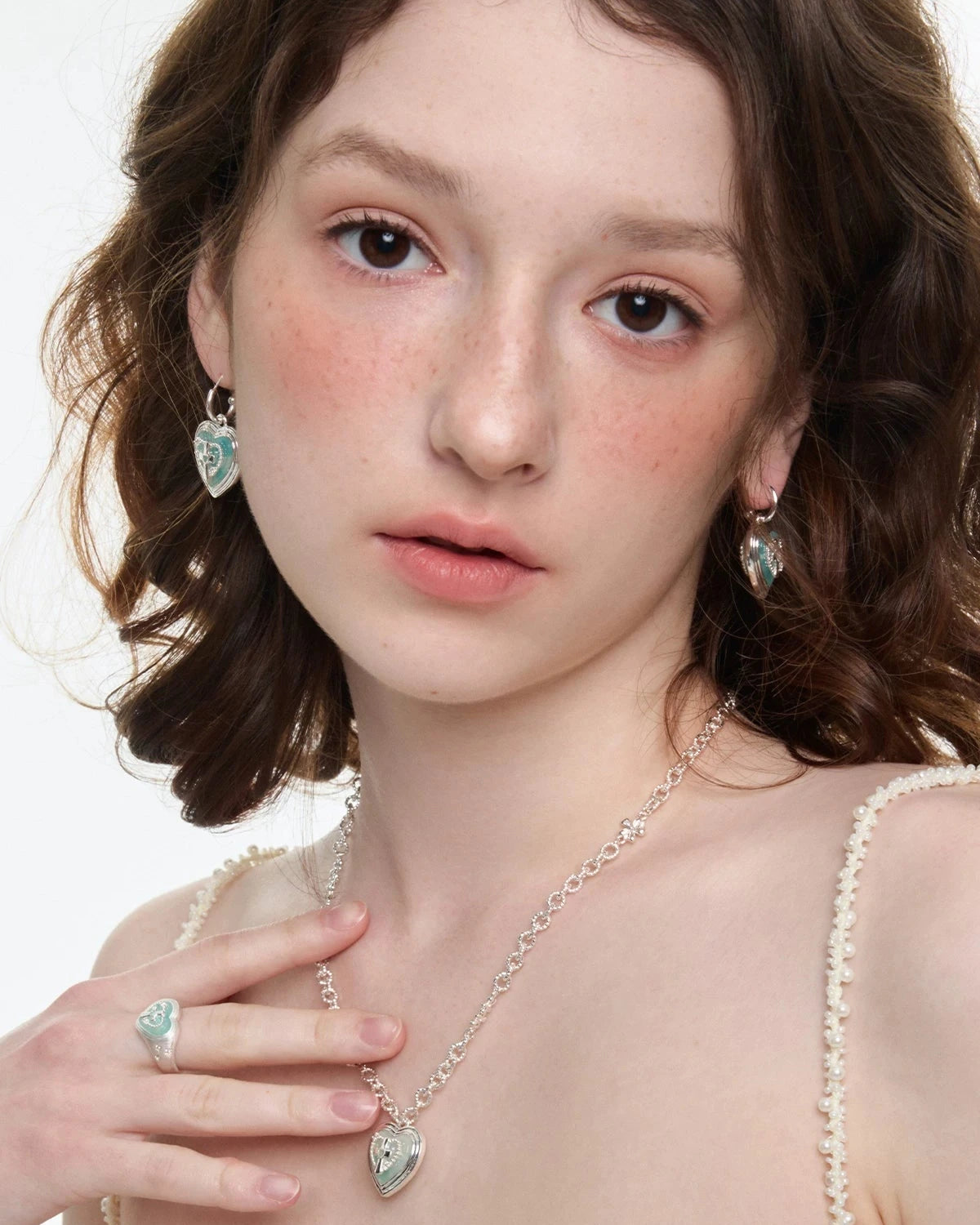 emerald heart pierce HR1051