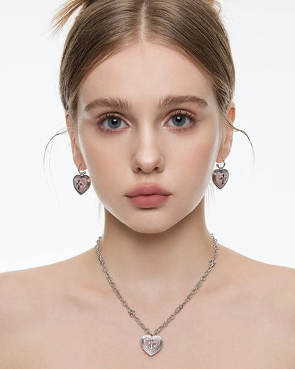 peach pearl cross pierce HR1029