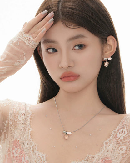 kapsel heart necklace HR1005