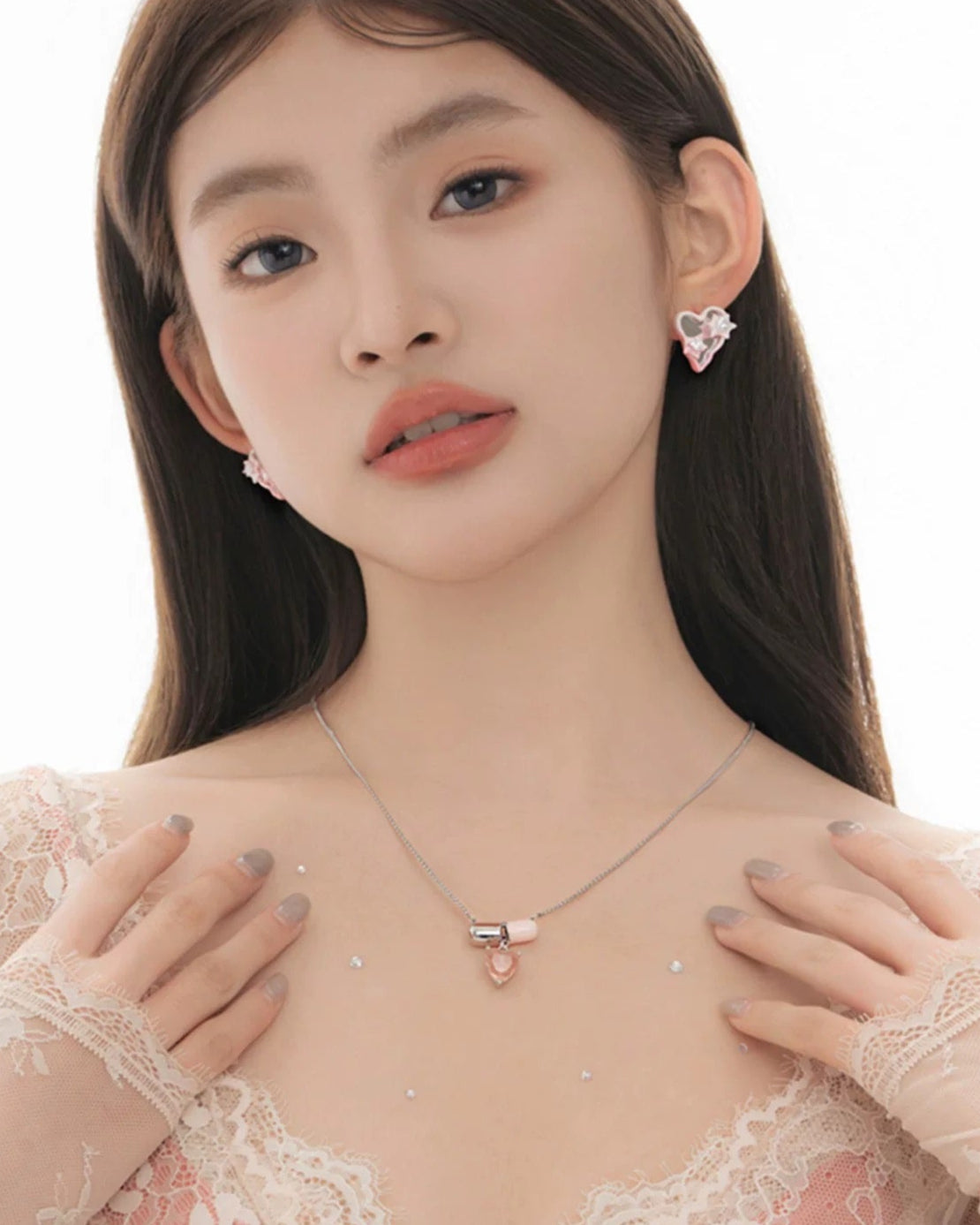 kapsel heart necklace HR1005