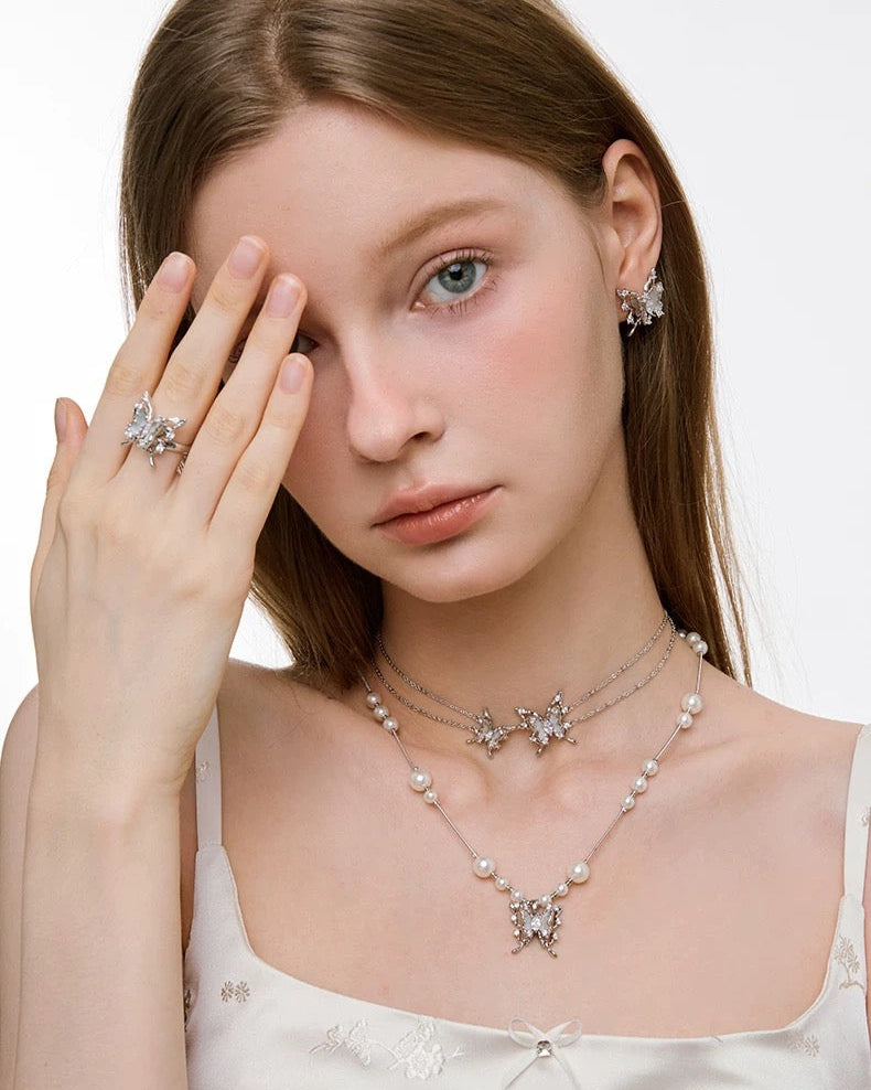 butterfly elegant ring HR1028