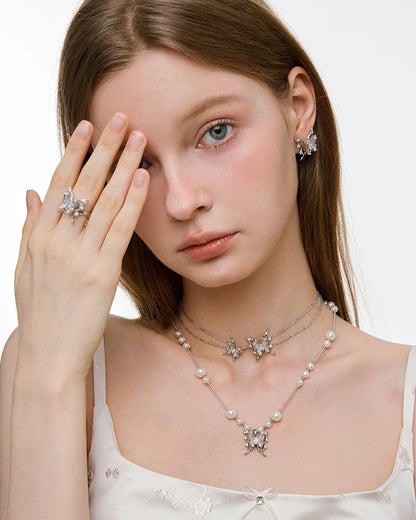 butterfly elegant ring HR1028