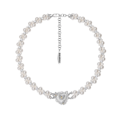 perl butterfly choker HR1002