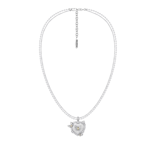 gold butterfly charm necklace HR1017