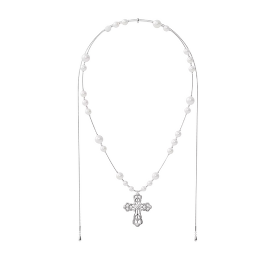 cross point necklace HR1009