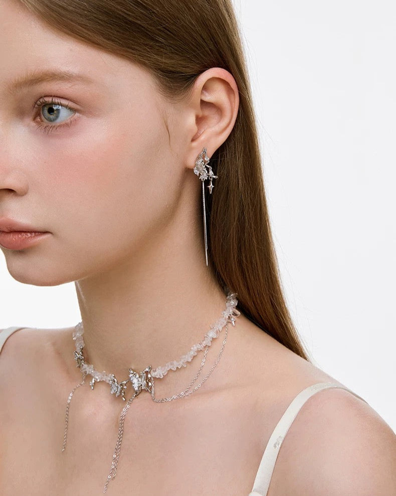 butterfly motif pierce HR1014