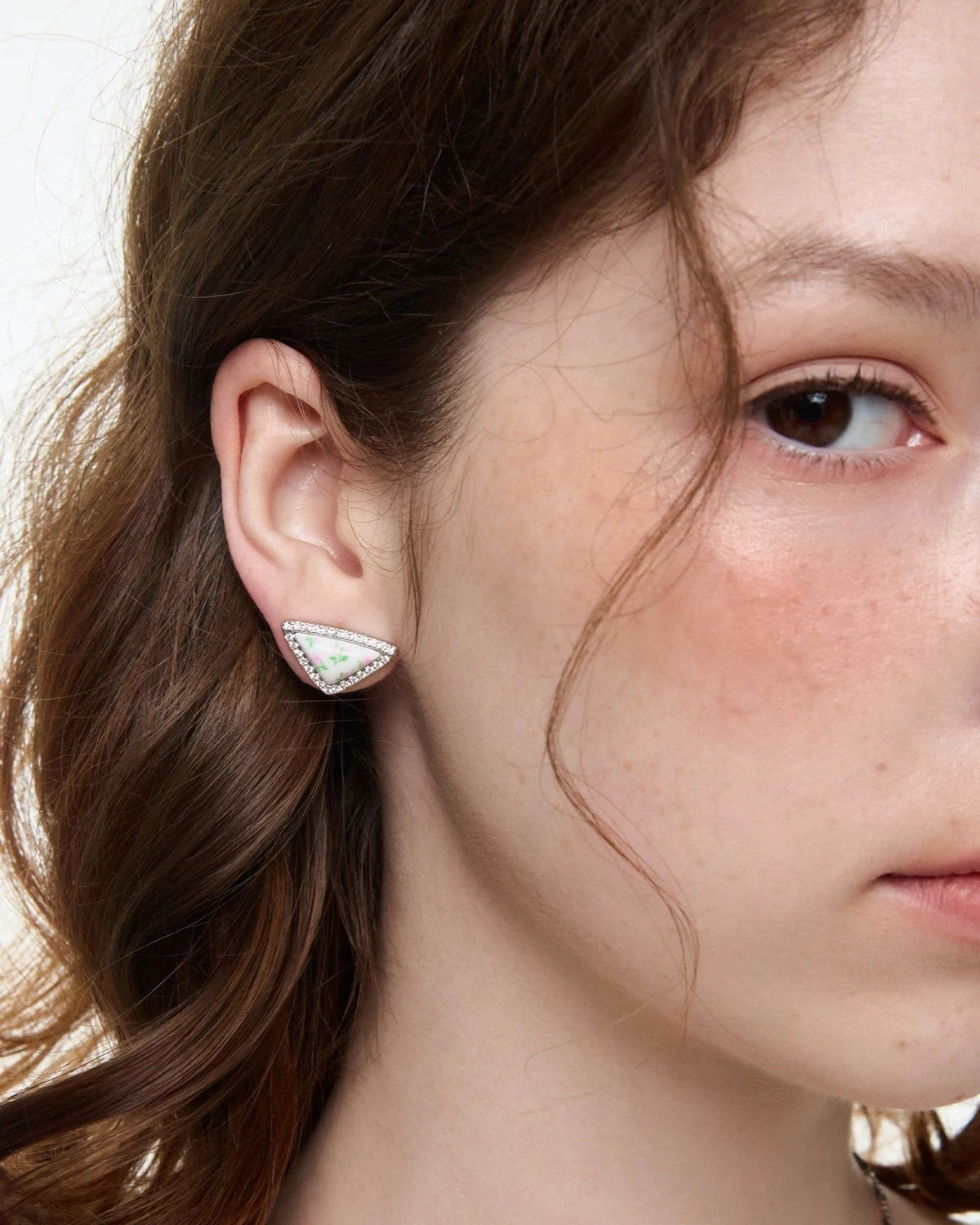 triangle flower pierce HR1053