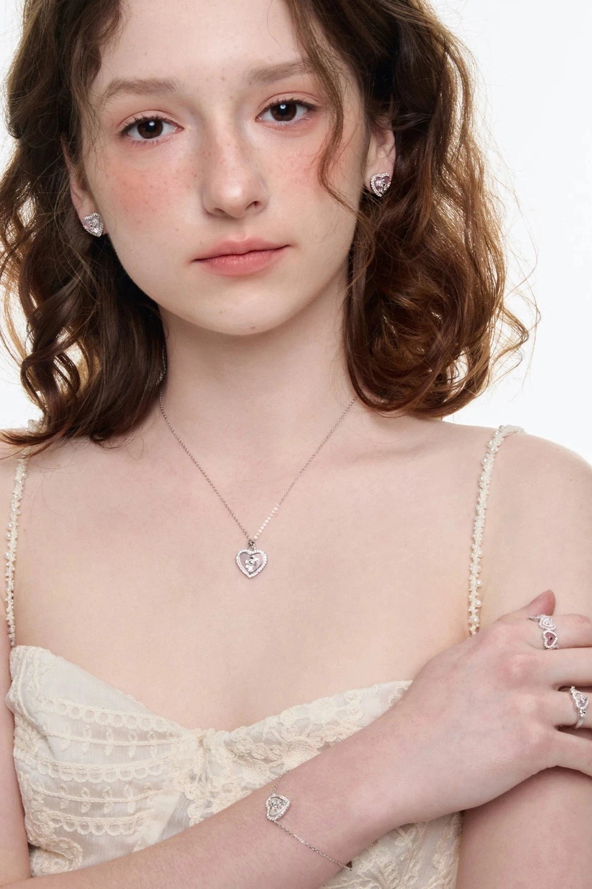 heart necklace HR1057
