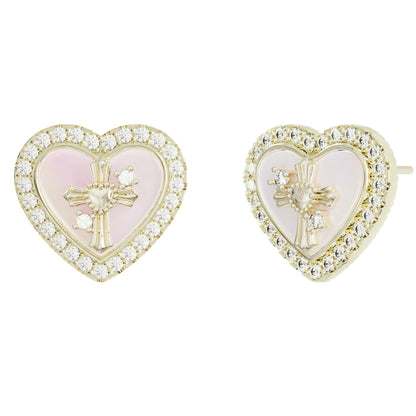 heart designe  pierce HR1059