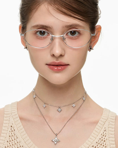 clover multi necklace HR1065