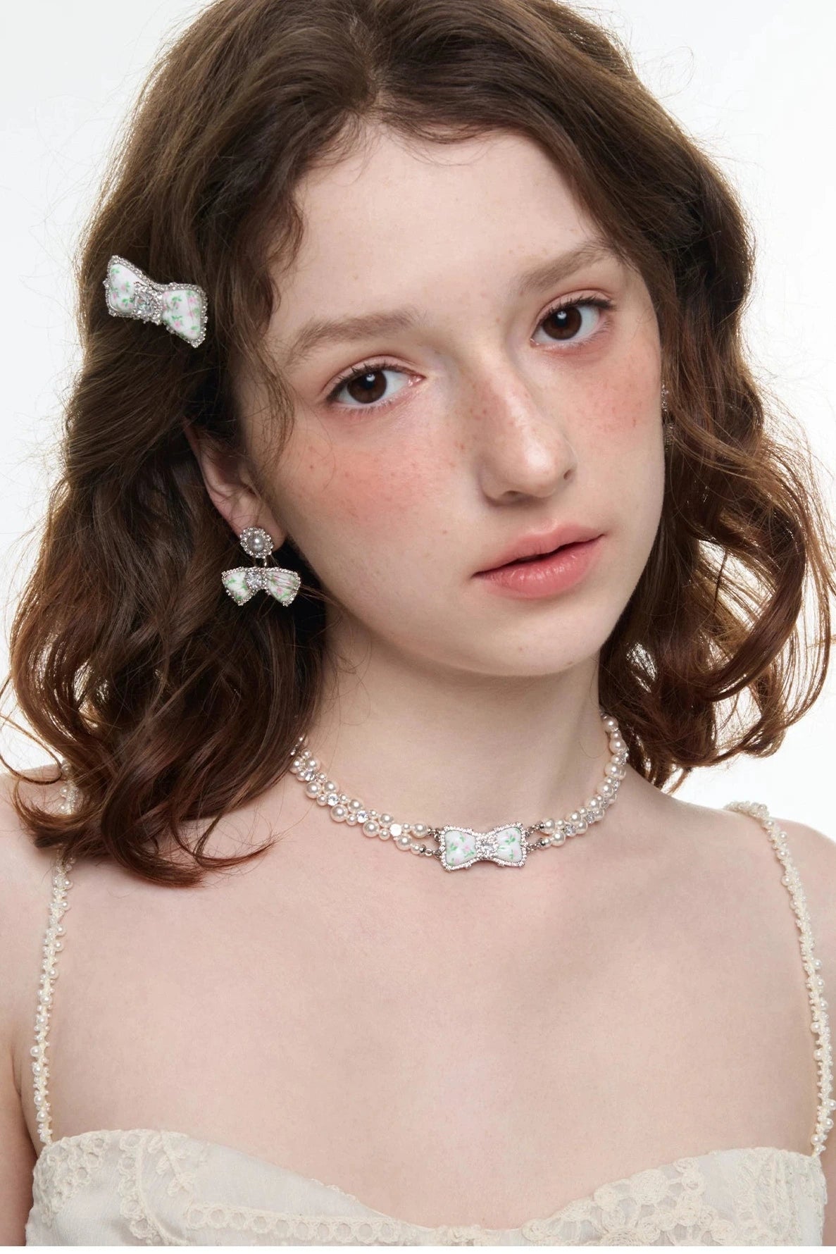 flower pearl  pierce HR1056