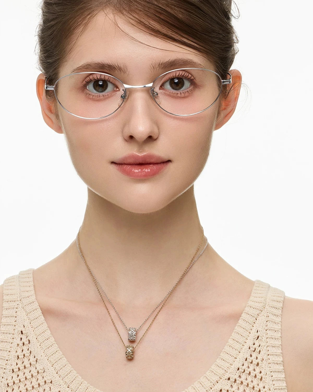 clover necklace HR1063