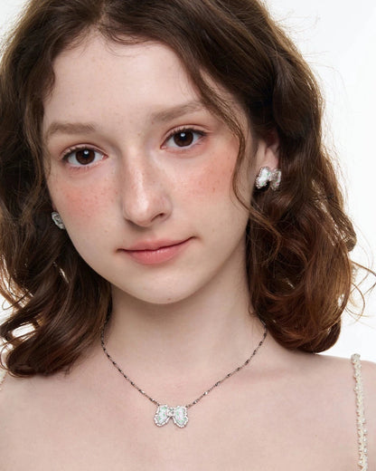 chain flower necklace HR1061