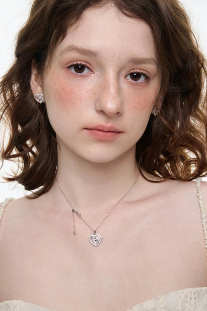 heart necklace HR1057