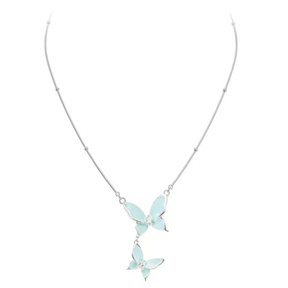 emerald blue necklace HR1042
