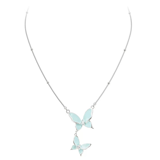 emerald blue necklace HR1042