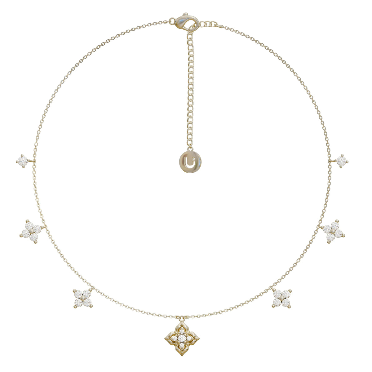 clover multi necklace HR1065